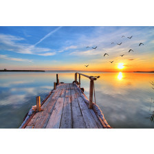 Jetty at Sunset