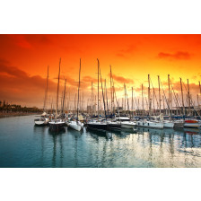 Boats at Barceloneta