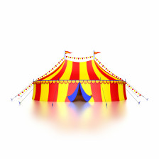 Circus tent illustration