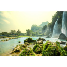 Waterfall in Vietnam