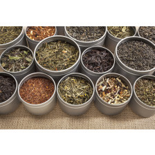 tea samples background