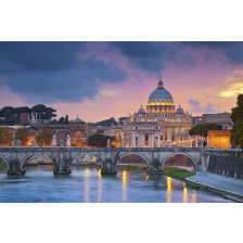 Rome at dusk