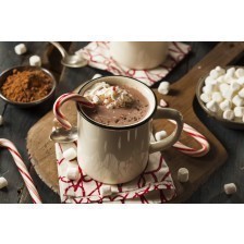 Homemade Peppermint Hot Chocolate