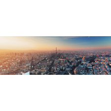 Paris at sunset