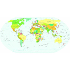 Detailed World Map