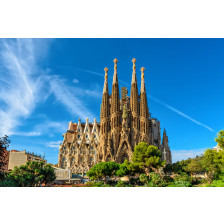 Sagrada Familia cathedral in Barcelona