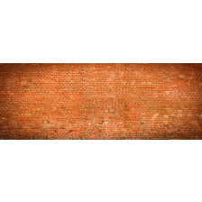 Brick wall panoramic view