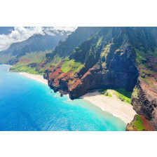 Na Pali Coast in Hawaii