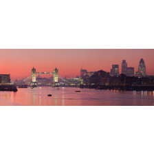 Tower Bridge and city of London