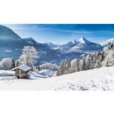 Winter wonderland in the Alps