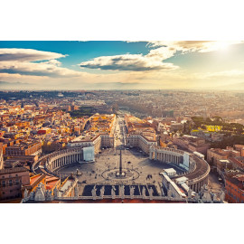 Saint Peter's Square in Vatican 