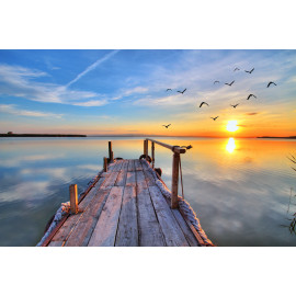 Jetty at Sunset