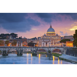 Rome at dusk