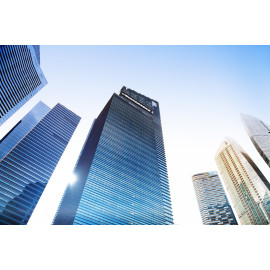 Contemporary Architecture Office Building Cityscape Concept