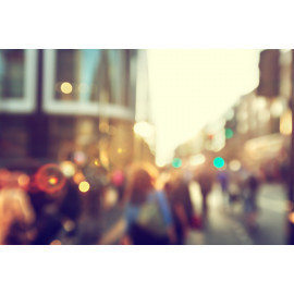 People in street of London