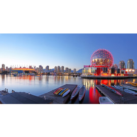 Vancouver at dusk