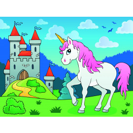 Fairy tale unicorn