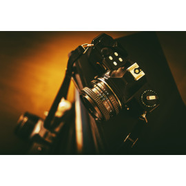 Aged Analog Film Cameras
