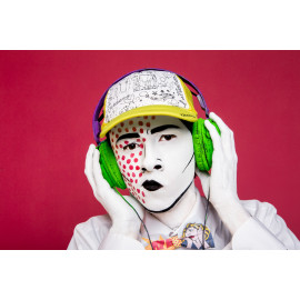 Listening to music