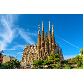 Sagrada Familia cathedral in Barcelona