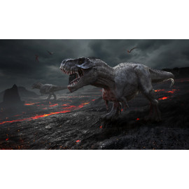 Extinction of the dinosaurs.
