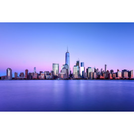 New York blue skyline