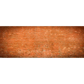 Brick wall panoramic view