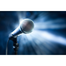 Microphone on stage I