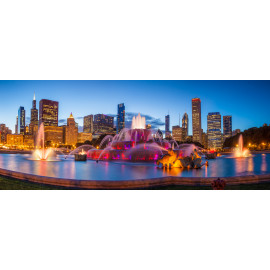 Buckingham fountain in Chicago